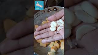 Gummadi Kaya pachadi  village style  simple  healthy [upl. by Noeruat415]