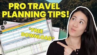 How To Plan A Travel Itinerary Like A Pro  FREE Download [upl. by Ynnig]