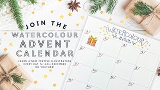 Watercolour Advent Calendar [upl. by Blanc]