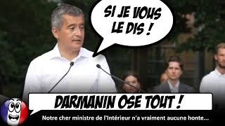 Le GROS MENSONGE de Gérald Darmanin durant sa rentrée politique à Tourcoing [upl. by Essirahc932]