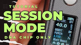 SESSION MODE  CHIPSET DNA SAHAJA [upl. by Ocramed]