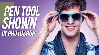 Adobe Photoshop CS5 Tutorial  Pen Tool [upl. by Kirtley]