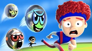 Monster balls  D Billions Kids Songs [upl. by Lrac246]