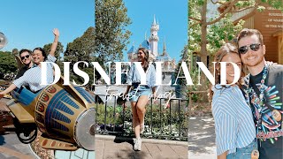 OUR FIRST TIME AT DISNEYLAND california travel vlog [upl. by Kresic459]