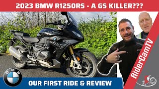 2023 BMW 1250 RS  Our First Look and Review [upl. by Vange475]