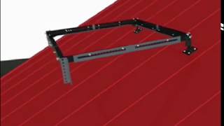 Universal Adjustable Roof Curb  Sloped Roof [upl. by Aysahc]