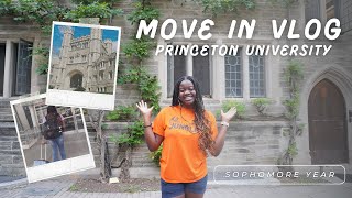 Princeton Move in Vlog  Sophomore Year [upl. by Torrey]