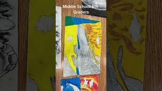 Middle School 2023drawing youtubeshorts art [upl. by Goodkin]