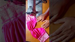 Very easy puffy sleeves cutting and stitching Sewingtales shortsshort viral youtubeshortssew [upl. by Adnohr]