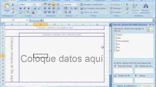 Tabla dinámica Clásica en Excel 2007 [upl. by Adnaral]
