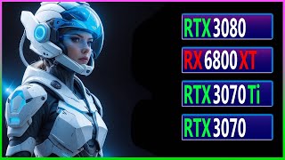 RX 6800 XT vs RTX 3080 vs RTX 3070 Ti vs RTX 3070 Test 10 games at 1440P [upl. by Scully]