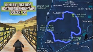 EBiking Incredible Trails North Table Loop Golden CO [upl. by Gunther]