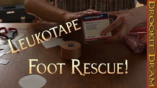 How to Prepare Leukotape for Blister Prevention [upl. by Ritchie]