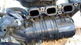 How to disassemble engine VVTi Toyota Part 631 Intake manifold [upl. by Eiba]