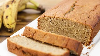 Healthy Gluten Free Banana Bread Recipe [upl. by Dona]