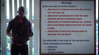 Physiological Process Osmosis Diffusion and Active Transport Form 1 Biology [upl. by Corri]