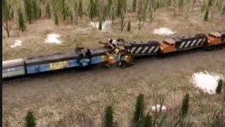 Hinton train collision Roblox [upl. by Arlette]