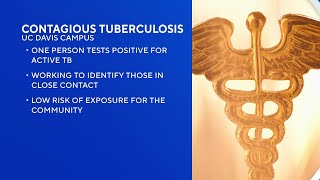 Person with contagious tuberculosis identified at UC Davis [upl. by Ibbor352]