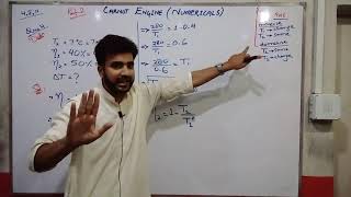 Carnot Engine Numericals Part 2 XII Physics CH  11 [upl. by Ahsekal]