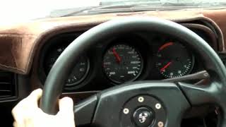 Porsche 924 TURBO acceleration [upl. by Oirom]