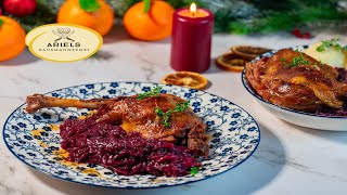 Gänsekeulen mit Rotkohl Hausmannskost [upl. by Matthaus550]