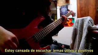 Dead Dead Demons Dededede Destruction OP  Bass Cover SHINSEKAI YORI sub español [upl. by Gudrun]