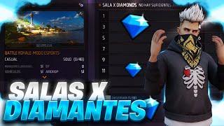 SALAS✖️PREMIOS EN FREE FIRE EN VIVO  REGIÓN EE UU 🔥🔥 [upl. by Laynad]