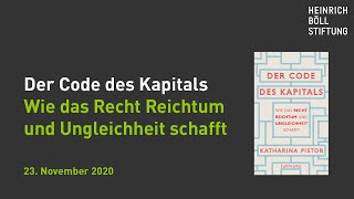 Der Code des Kapitals – Wie das Recht Reichtum und Ungleichheit schafft [upl. by Enaitsirk706]