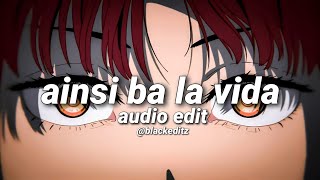 ainsi ba la vida  audio edit [upl. by Adnuhser]