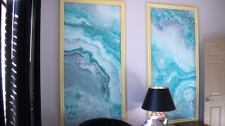 Removable Wallpaper to Giant Framed Art [upl. by Irita]