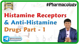 Pharmacology of Histamine  Histamine receptors and Antihistamine Drugs  Part 1 [upl. by Cayla978]