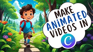 How to Create Animated Videos Using Canva for FREE [upl. by Luy]