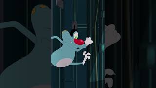 The elevator takes a long time to arrive Shorts oggy  Cartoon for kids [upl. by Edholm]