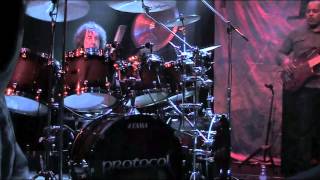 Simon Phillips amp Protocol II  Enigma  Drum Solo LIVE at Harmonie Bonn 2015 [upl. by Schurman]