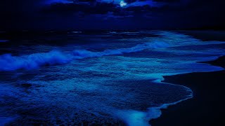 Deep Sleep with Ocean Waves  Peaceful Ocean Nights with Rolling Wave Sounds for Better Sleep Relax [upl. by Enyrhtak]