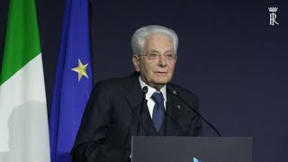 Mattarella quotI poteri dello Stato non sono fortilizi contrappostiquot [upl. by Ellecrad]