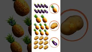 🏆Spot the difference between similar emojis🕵️ puzzle no352🍍🍆ઘ [upl. by Rombert718]