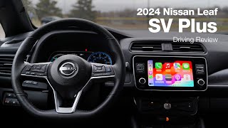 2024 Nissan Leaf SV Plus  Driving Review [upl. by Harper589]