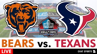 Bears vs Texans Live Streaming Scoreboard Free PlayByPlay Highlights  NFL Hall Of Fame Game [upl. by Aitercul19]