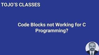 Code blocks not working for C program compilation [upl. by Wanids]