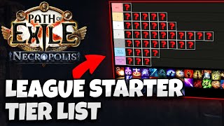 324 League Starter Build Tier List  Guess Where I Put Detonate Dead  PoE Necropolis League [upl. by Wei]