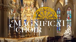 Notre Dame Magnificat Choir quotAt the Cross Her Station Keeping Stabat Mater arr Patrick Kronner [upl. by Tilda]