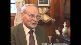 Jehovah Witness Holocaust Survivor Victor Schnell  Story 6 of 70  USC Shoah Foundation [upl. by Cahn]