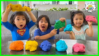 How to Make Playdough Homemade DIY with Ryans World [upl. by Lertsek]