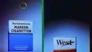 alte West Zigaretten Werbung Fernsehen 1 [upl. by Dnamra311]