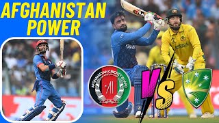 Afghanistan vs Aus Rashid Khan Ibrahim Zadran Brilliant Batting 1925 [upl. by Atirys414]