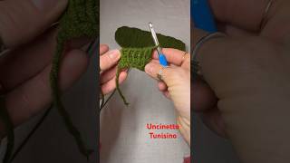 Uncinetto tunisino crochet fashion knitting tutorial handmade crocheting [upl. by Hsekin]