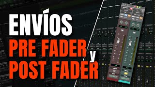 Diferencias entre envíos PRE Fader y POST Fader 🎚 [upl. by Meaghan]