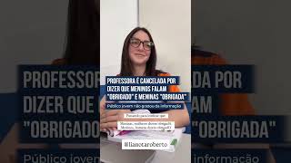 Professora cancelada aulasonline professordigital carreiradigital [upl. by Arraek]