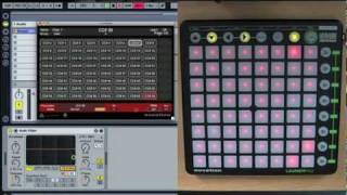 Novation Launchpad advanced configuration fine control  Part 3 [upl. by Araiek855]